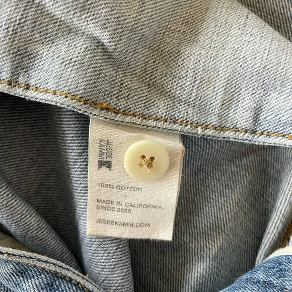 Jesse Kamm Sailor Pants - Cowboy Blue Denim - Picture 4 of 5